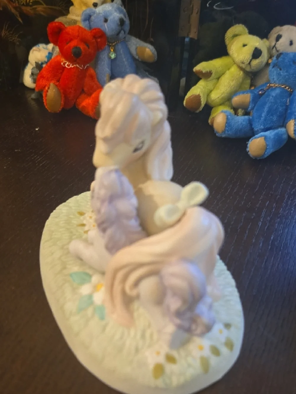 Hasbro Pastel White and Lavender Pony Figurine Pair - Picture 3 of 6